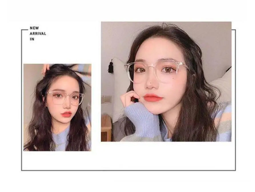 New Vintage Transparent Computer Glasses Frame Women Men Anti Blue Light Eyewear Blocking Glasses Optical Spectacle окуляри очки