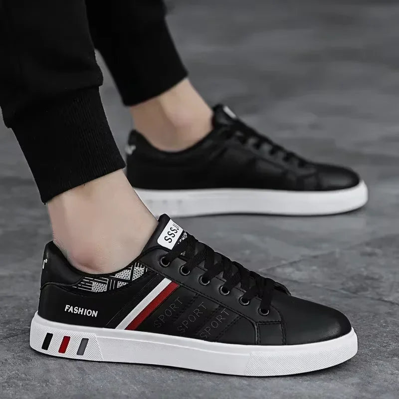 Men's flat shoes 2025; Cool men's sports shoes; Men's outdoor sports shoes for spring and autumn; Fashionable vulcanized shoes;