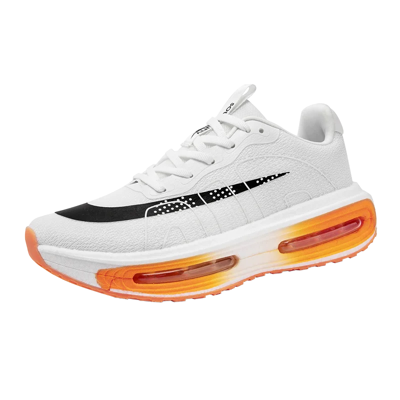 Men's Sports Shoes, Comfortable Air-Cushion Running Shoes, Walking Non-Slip Sports Shoes, Wide-Toe Training Shoes