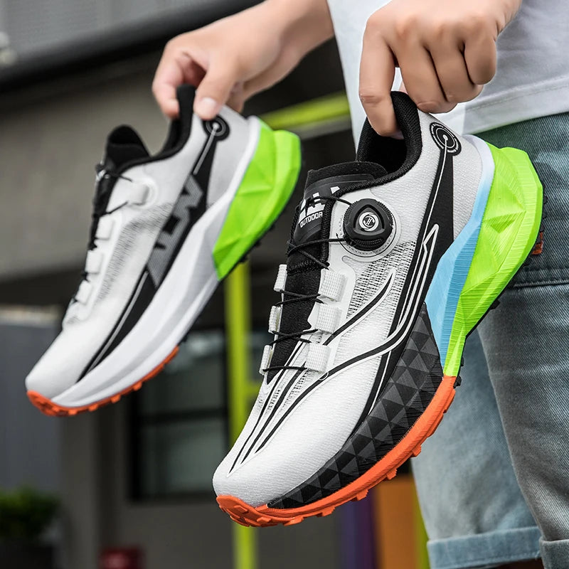 Steel-toed shoesMen's Running Shoes Fashionable Casual Large Size Summer Breathable Mesh Surface Wear Resistant Lightweight Spor