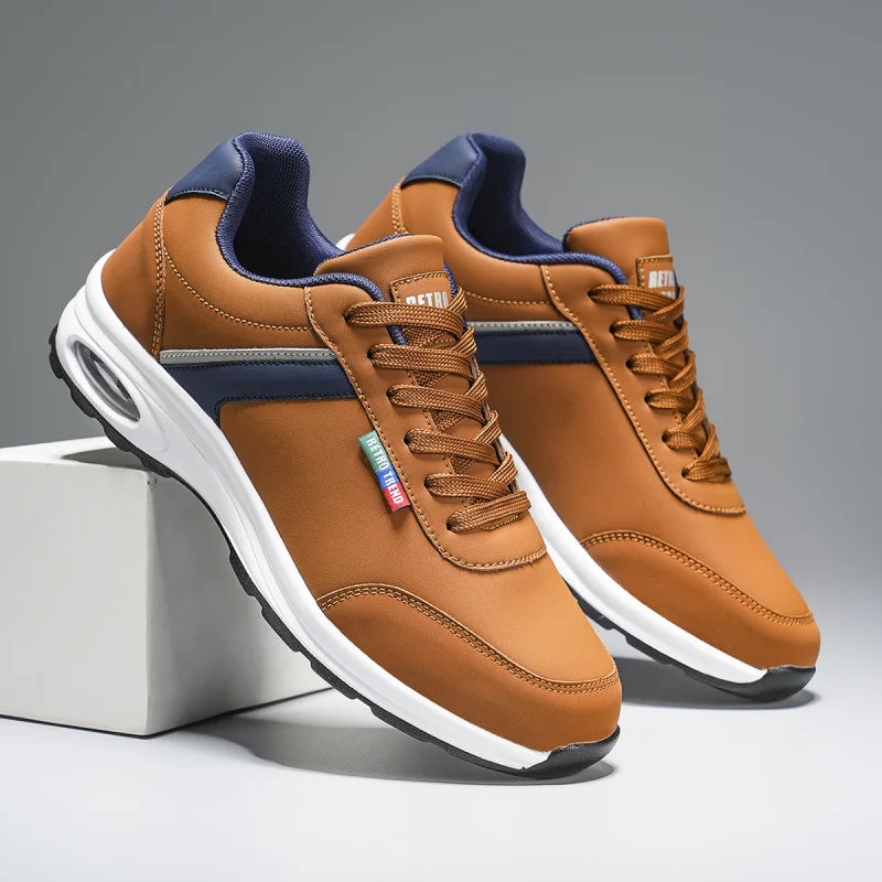 Men's  Shoes Lightweight Soft Sole Classic Waterproof Sneakers Outdoor Comfortable Tennis Shoes for Men