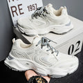 Men's Shoes, Retro High-Top Shoes for Couples,Round Toe with Comfortable Lining Suitable for Autumn and Winter Outdoor Running,