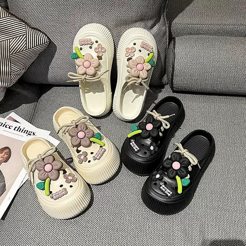 shoes woman 2025 sale shoes with free shipping casual sneaker ladies shoes Stylish thick-soled semi-instep shoes