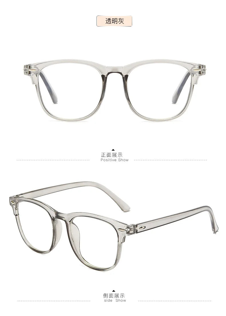 New Vintage Transparent Computer Glasses Frame Women Men Anti Blue Light Eyewear Blocking Glasses Optical Spectacle окуляри очки